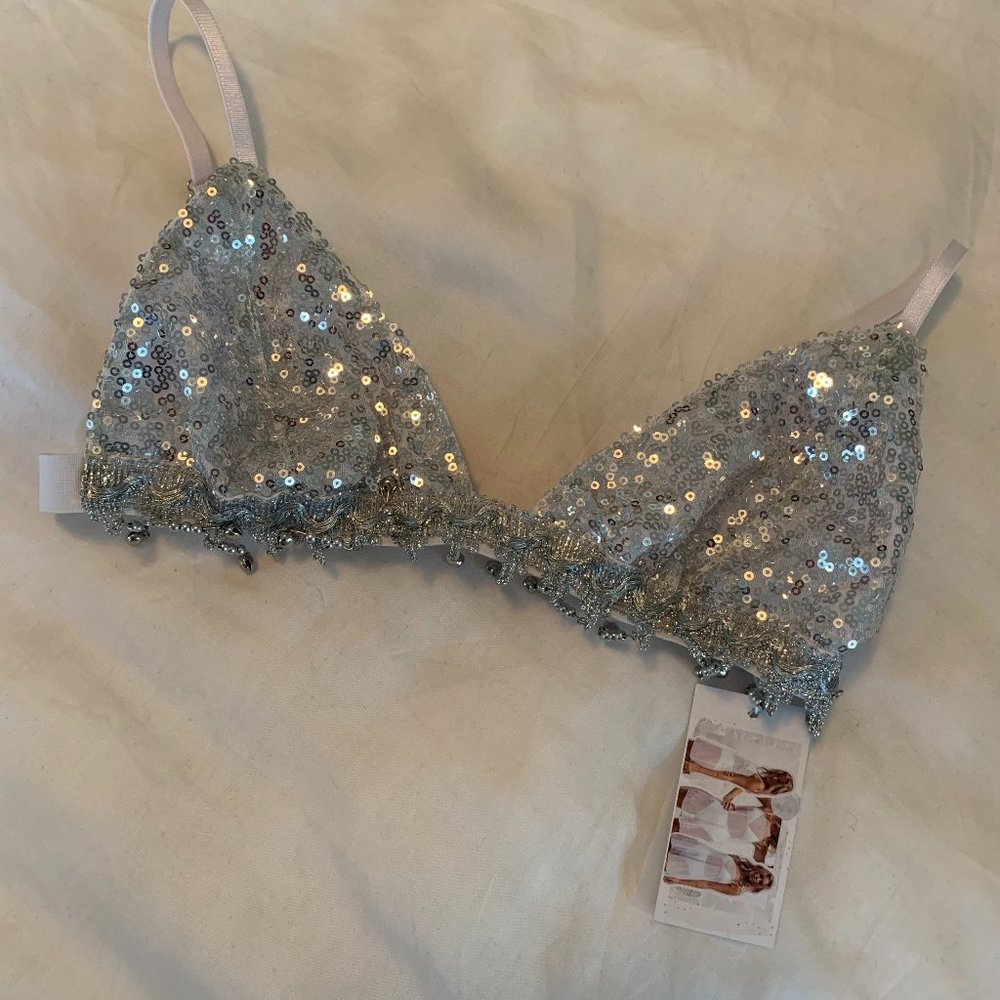 NWT✨ Her Pony The Label Silver Festival Bralette